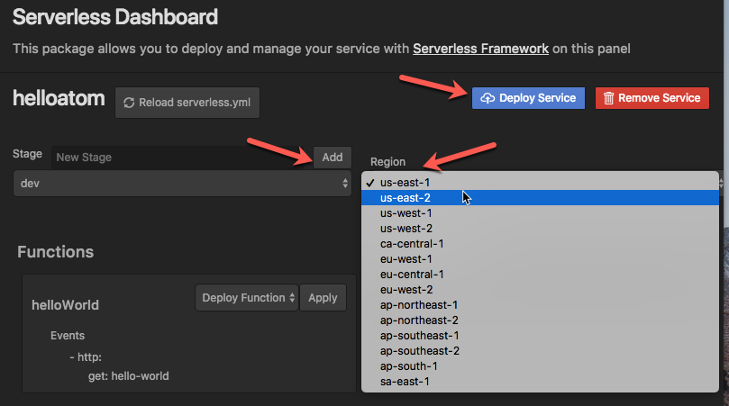 Update deploy settings