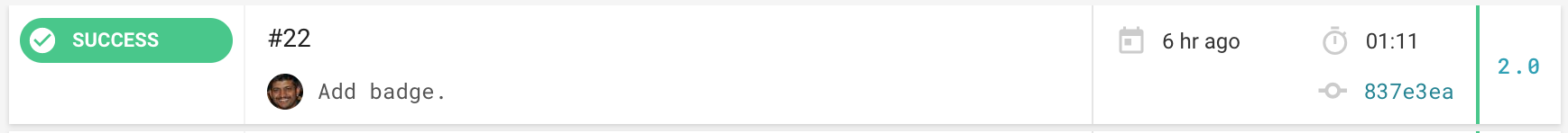 Build running on CircleCI