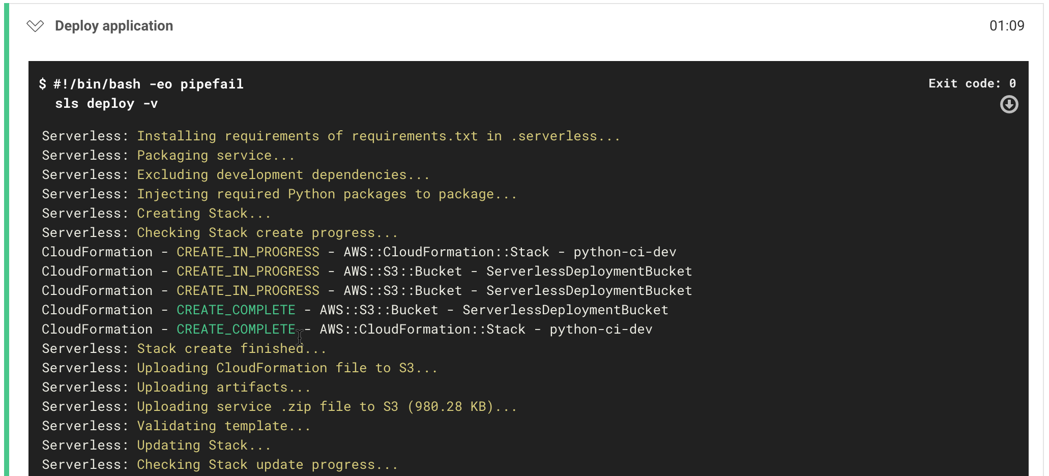 Deploying the project