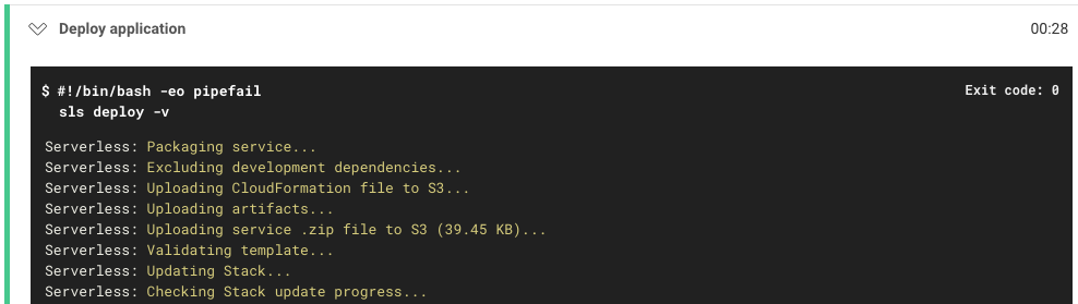 Deploying the project