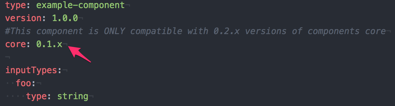 core version locking