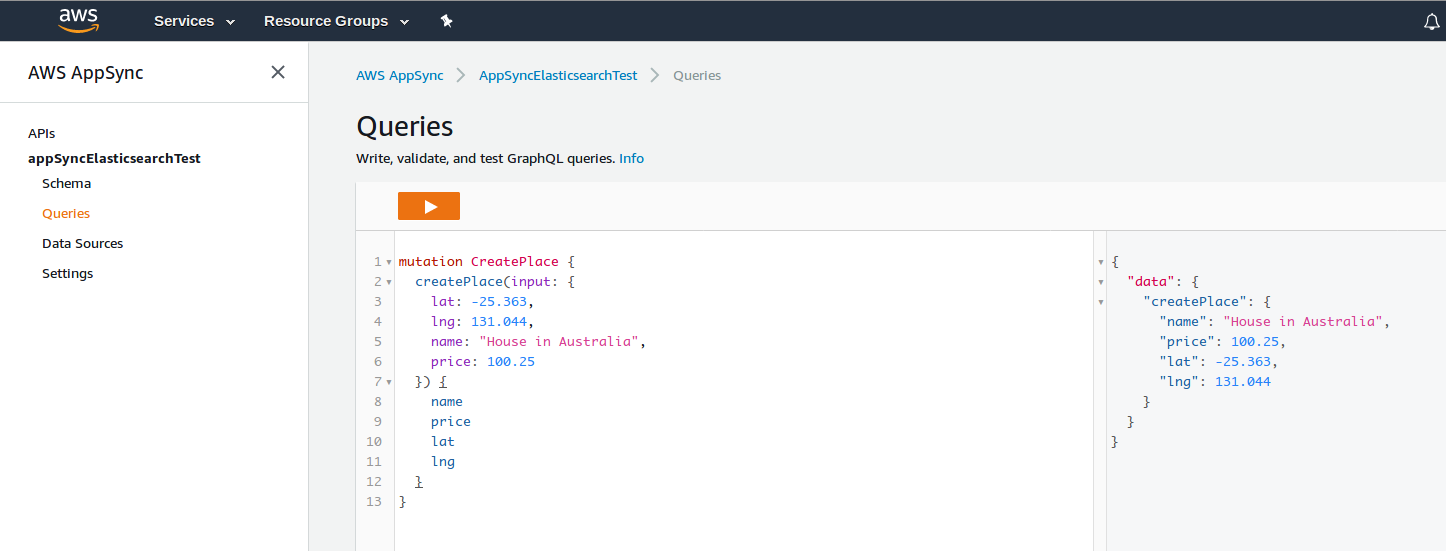 Australia GraphQL Mutation